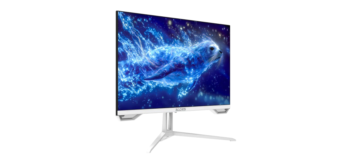 ساديس SL-Sealion-24 PLUS SA-F05F24W شاشة ألعاب 24" FHD 165Hz IPS - أبيض