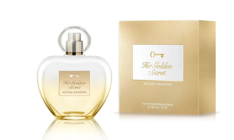 Antonio Banderas Her Golden Secret EDT For Her - 80 ml