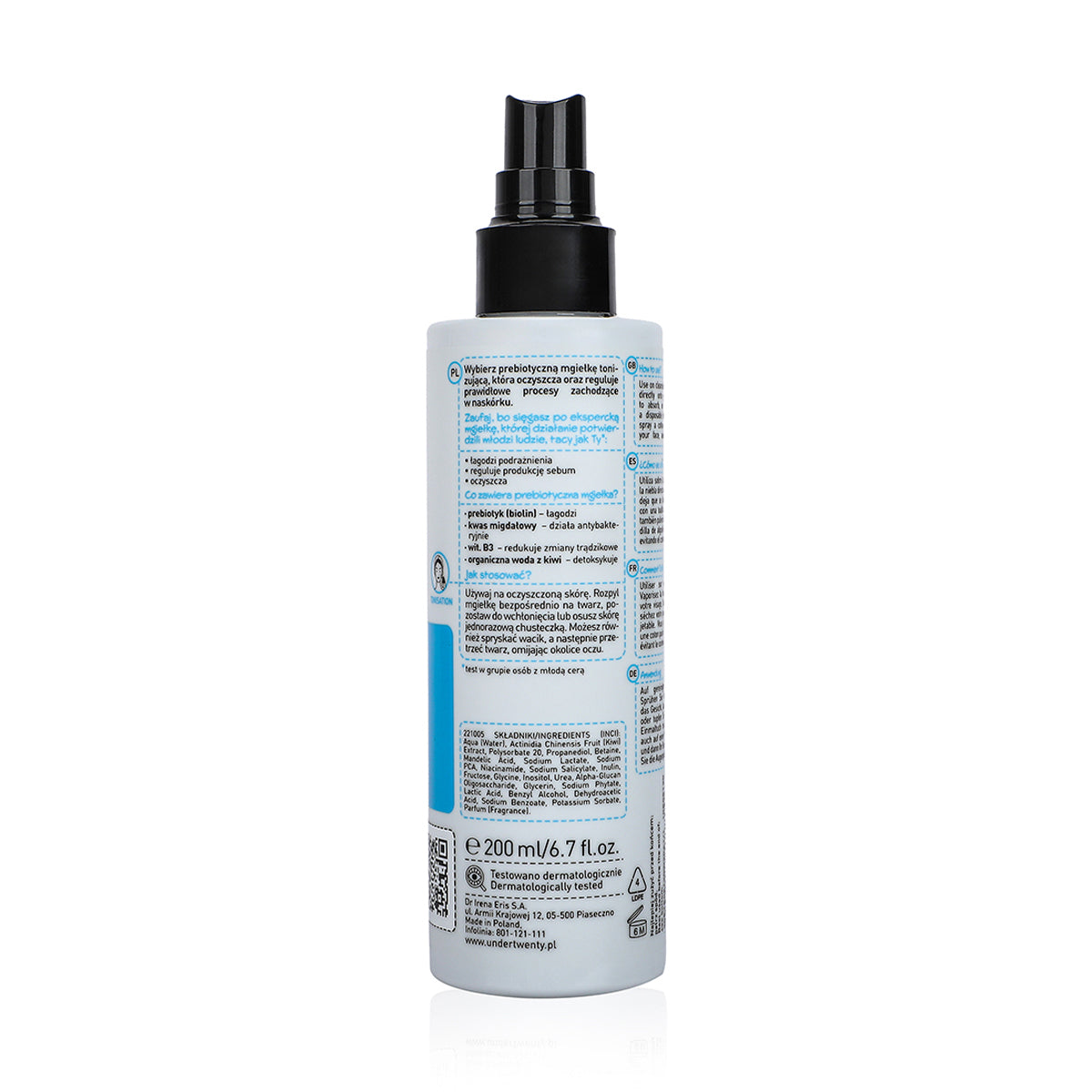 أندر توينتي، رذاذ تونر بريبيوتيك - 200 مل