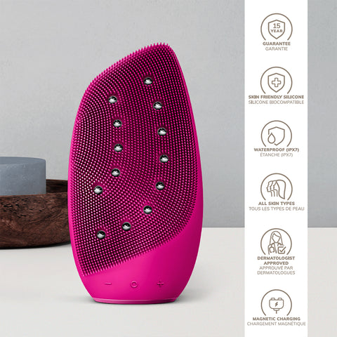 Sonic Thermo Facial Brush & Face lifter - 8 in 1