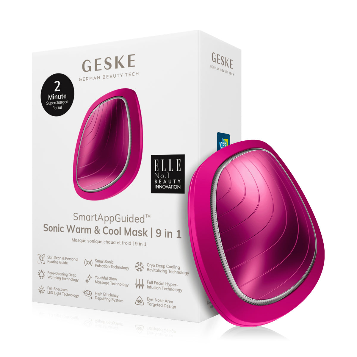 Sonic Warm & Cool Mask - 9 in 1