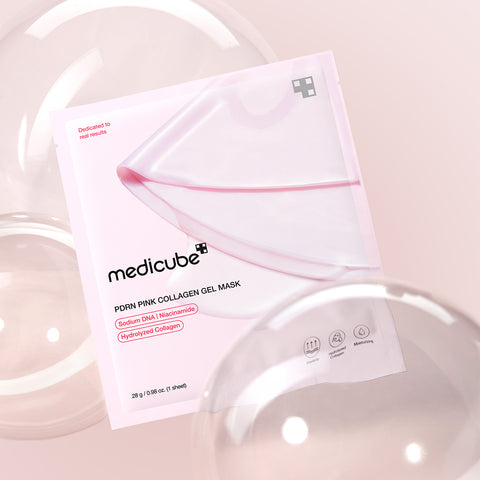 Medicube, PDRN Pink Collagen Gel Mask - 4 Pcs
