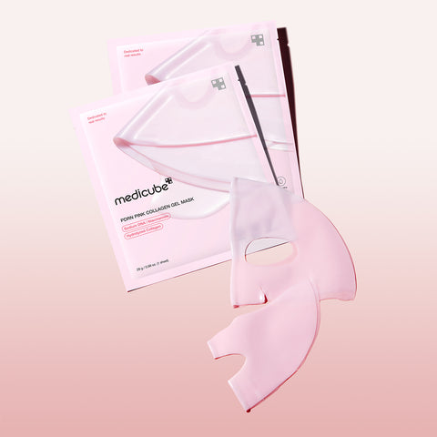 Medicube, PDRN Pink Collagen Gel Mask - 4 Pcs