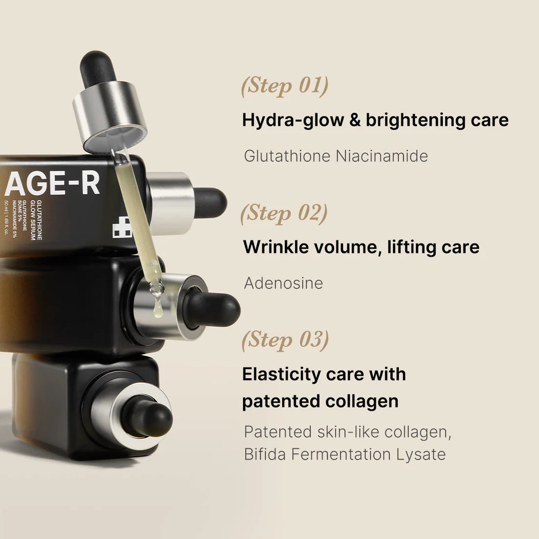 Medicube, AGE-R Glutathione Glow Serum, 30ml