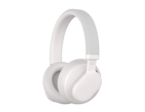 SIA SIA H501BT PRO, Hybrid ANC Bluetooth Headphone (White)