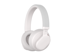 سماعة رأس بلوتوث ANC هجينة من SIA H501BT PRO باللون الأبيض 