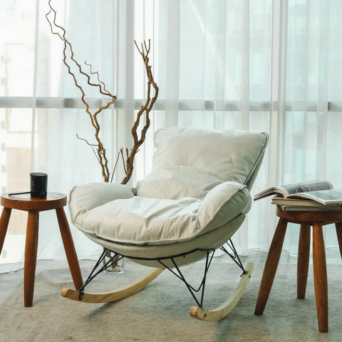 SOMA Aura Rocking Chair – Beige