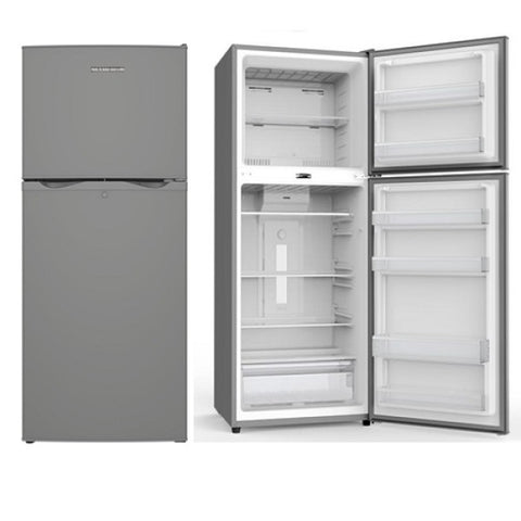 Skyworth Refrigerator GR 265L / NET 220L Double Door Silver No-Frost