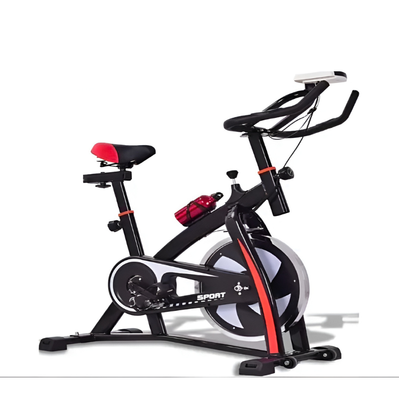 STAIDER Spinner Bike Exercise Bicycle with Digital Display, 120Kg Capacity