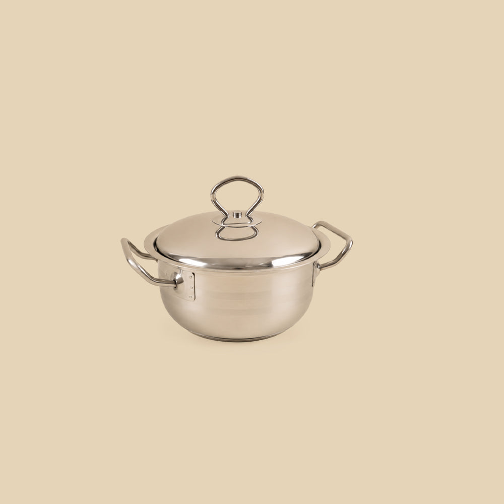 Stainless Steel Saucepan with Lid