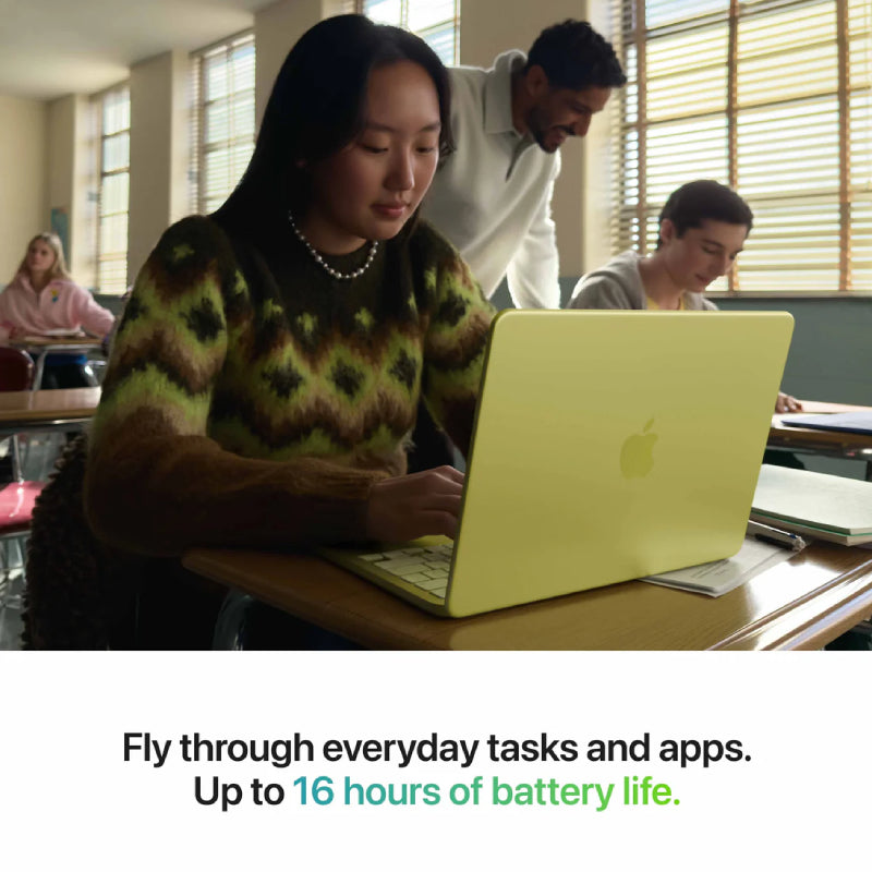 Apple MacBook Neo - 13 : A18 Pro Chip with 6‑Core CPU and 5‑Core GPU, English-Arabic Keyboard – Without Touch ID