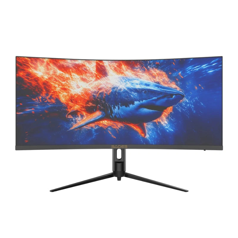 ساديس شاشة الألعاب جي إل - شارك مقاس 34 بوصة كيو اتش دي، 180 هرتز، أسود