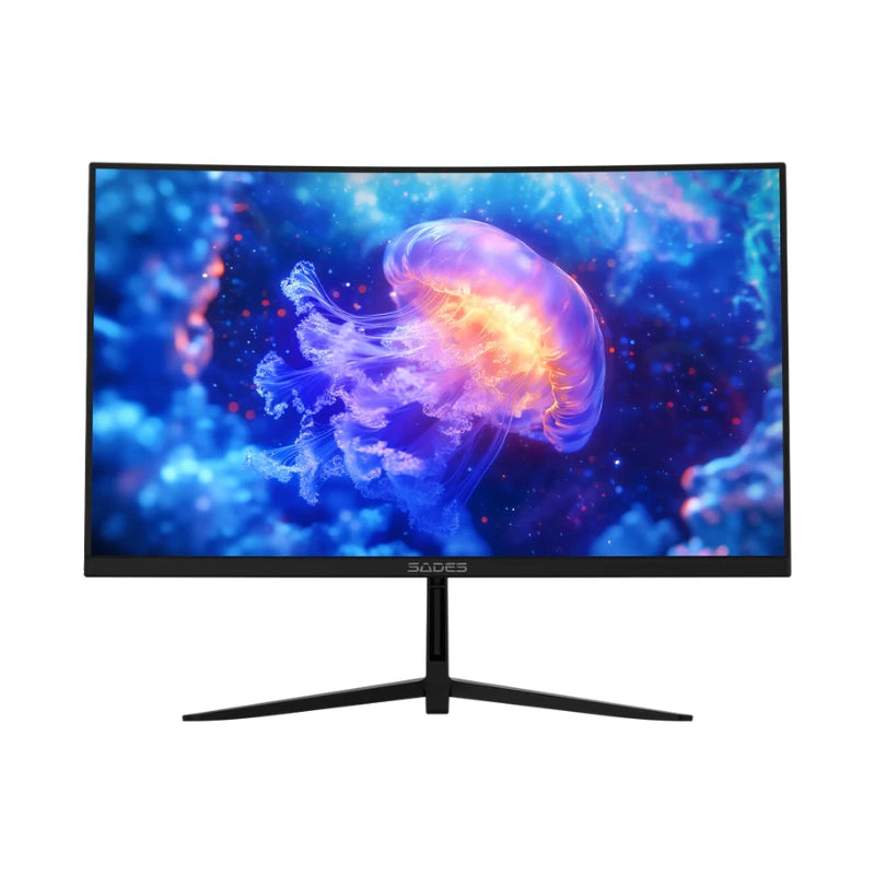 ساديس شاشة الألعاب المنحنية إن سي - بيلاجيا، 24 بوصة، دقة 1920x1080 فل اتش دي، 200 هرتز، في ايه - أسود