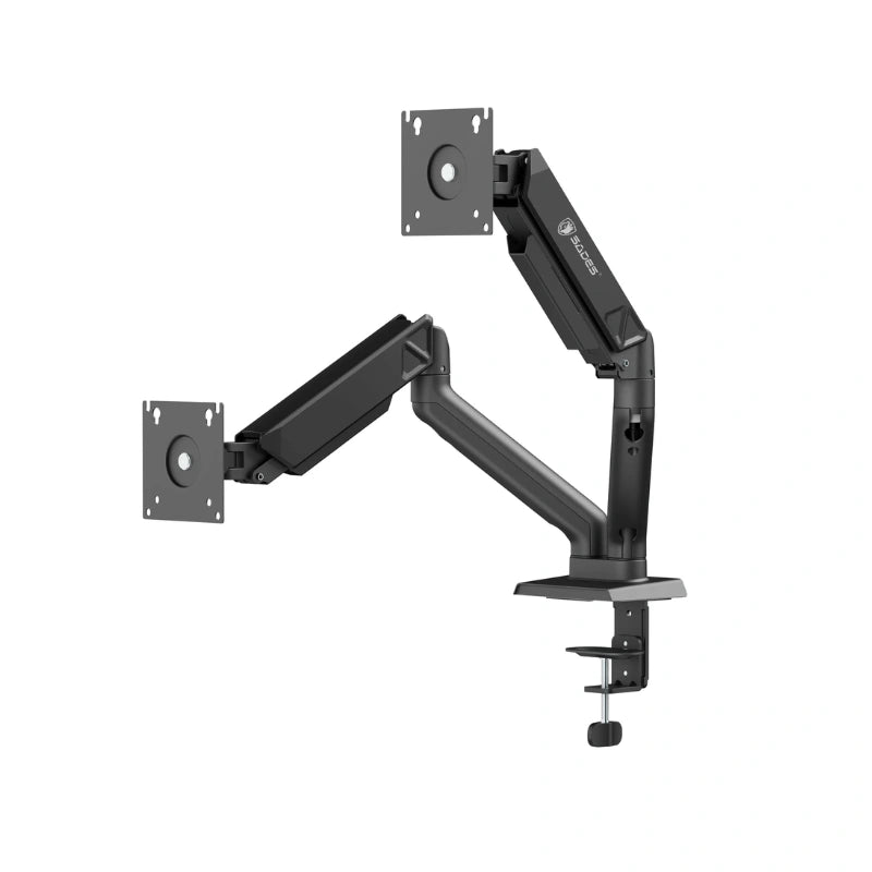 ساديس ذراع تثبيت الشاشة الثنائي فايبر SA-MS01 (الحد الأقصى للحجم 32 بوصة/9 كجم لكل ذراع) 