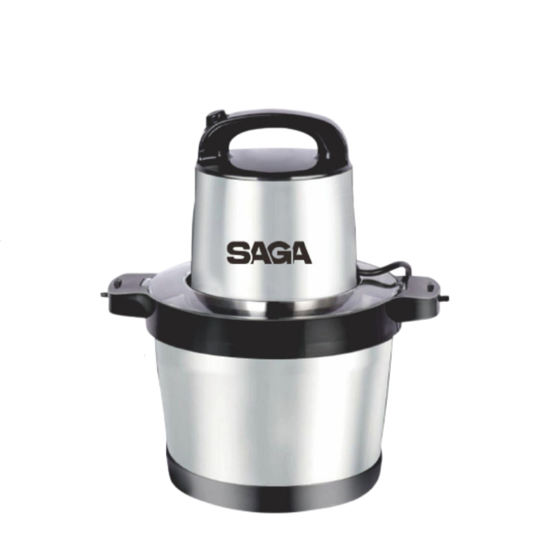 Saga 8L Food Chopper with 4 Stainless Steel Blades & 2-Speed Control - SG-2618
