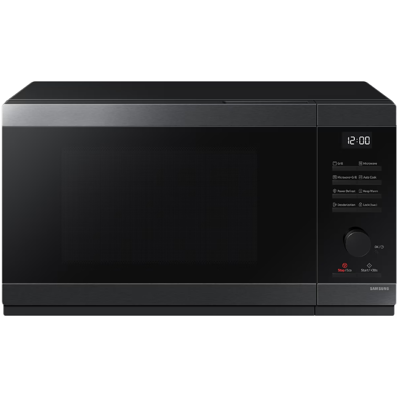 Samsung, Microwave Oven Grill 32L, 900W with Ceramic Enamel & Healthy Cooking – Black