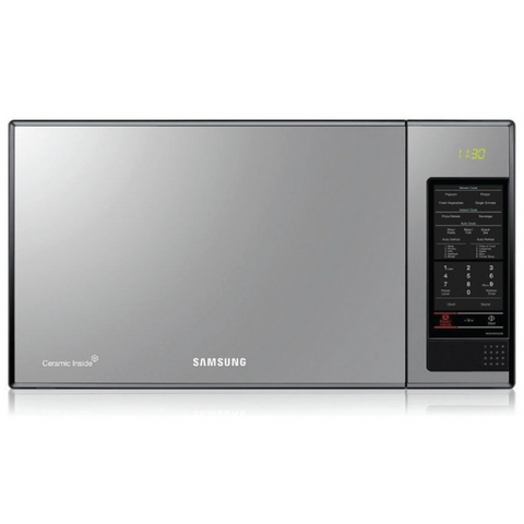 Samsung, Microwave Oven Solo 40L, 1000W with Ceramic Enamel & LED Display – Silver