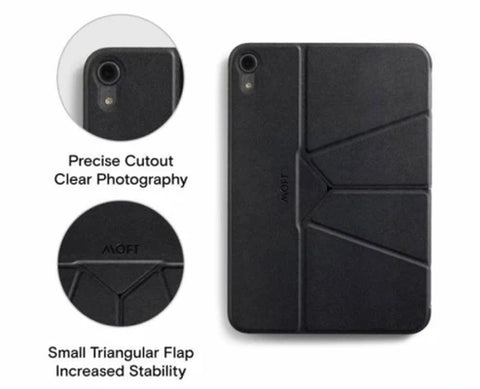 MOFTMS026-1-mini-BK-1 Snap Folio Stand For Mini - Black