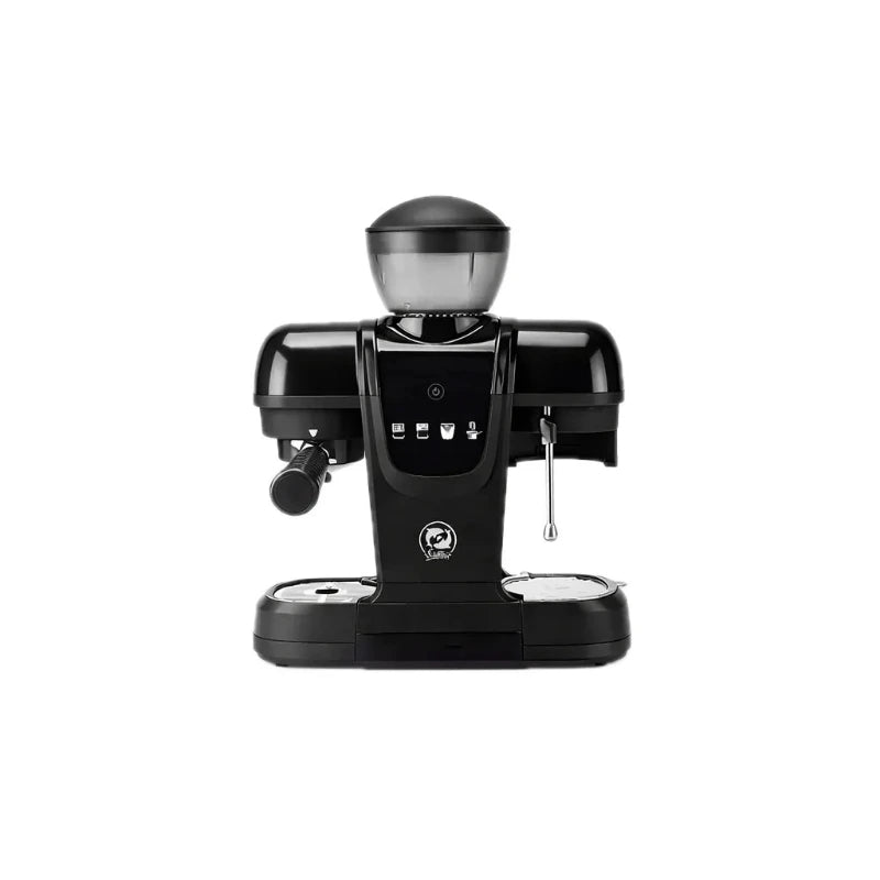 iCafilas ME2603 Semi-Automatic Espresso Coffee Maker with Integrated Burr Grinder