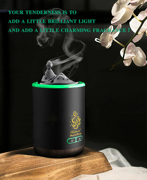 KKF, Exquisite Mountain Bukhoor Burner and USB Rechargeable Incense Diffuser
