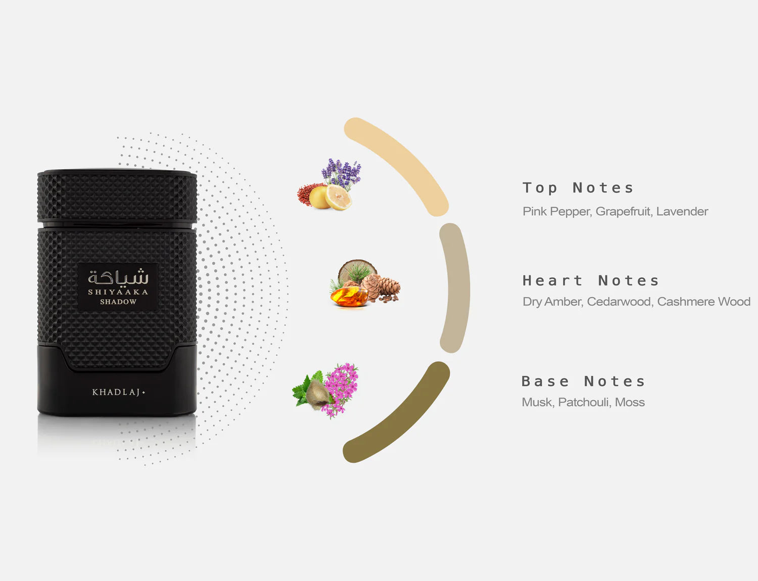 Khadlaj Shiyaaka Shadow EDP For Him - 100 ml