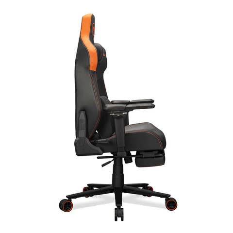Cougar Gaming Chair Armor Evo M, Breathable Premium PVC Leather, 5D Adjustment - Black  / Orange
