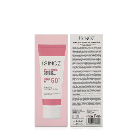 سيناوز، كريم واقي الشمس بلمسة وردية SPF 50+ - 50 مل