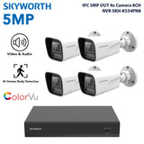 Skyworth IPC KIT 5MP OUT 4x Camera 8CH NVR