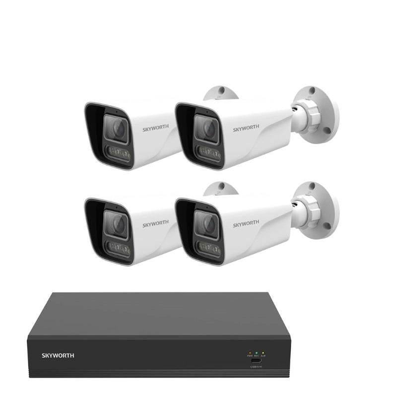 Skyworth IPC KIT 5MP OUT 4x Camera 8CH NVR