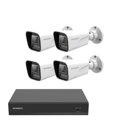 Skyworth IPC KIT 5MP OUT 4x Camera 8CH NVR