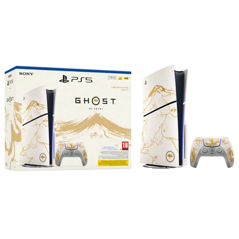 Sony PlayStation 5 Slim Console Disk Ghost Of Yotei Limited Edition Bundle