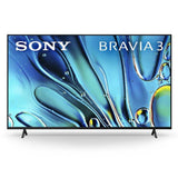 Sony Bravia 3 65-Inch 4K UHD LED Google TV with Dolby Vision – Black (K-65S30)