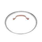 Arshia SS014-2976, 26cm Stainless Steel Casserole With 2 Lid