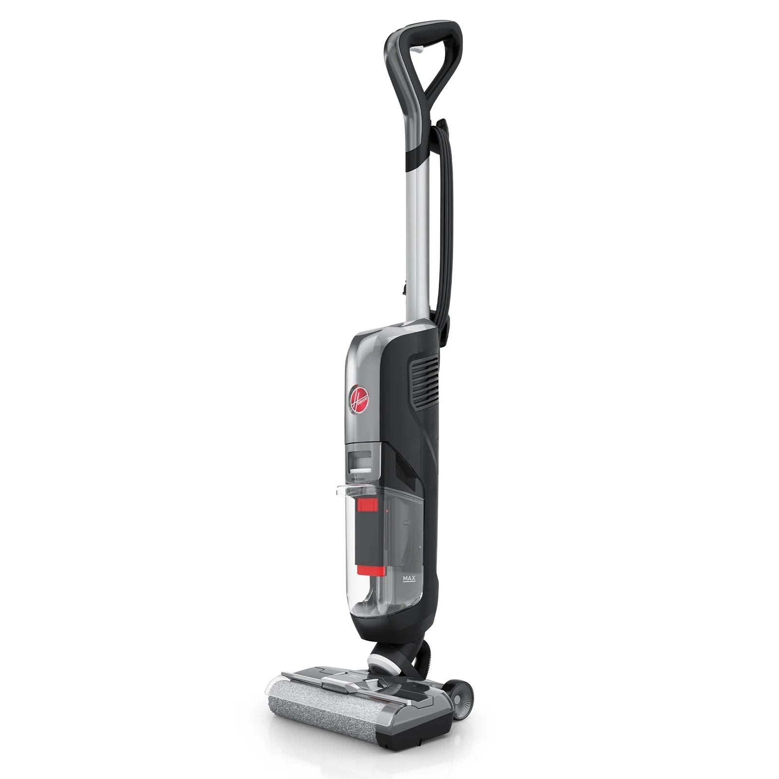 Hoover Streamline Wet &amp; Dry Stick Vacuum Cleaner for Hard Floors – One-Step Cleaning, Dual Tank, LCD Display