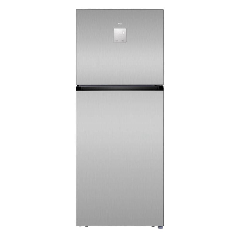TCL Top Freezer Refrigerator – 465 L, 16.4 CFT No Frost, Inox