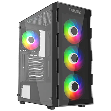 كمبيوتر ألعاب Core i5 12400، RTX 4060، 16 جيجابايت من ذاكرة الوصول العشوائي