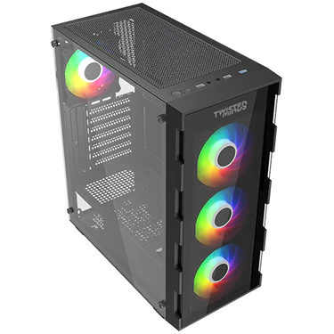 كمبيوتر ألعاب Core i5 12400، RTX 4060، 16 جيجابايت من ذاكرة الوصول العشوائي