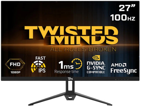 Twisted Minds 27" FHD, 100Hz, IPS, 1ms Gaming Monitor
