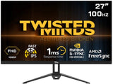 Twisted Minds 27" FHD, 100Hz, IPS, 1ms Gaming Monitor