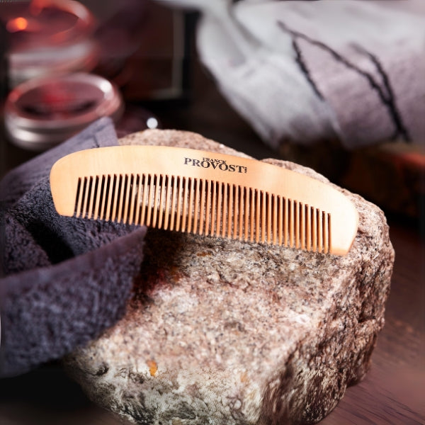 The Barb’Xpert Wooden Beard Comb – Anti-Static Grooming and Styling Tool