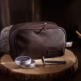 The Barb’Xpert Travel Toiletry Bag – Faux Leather Grooming Case