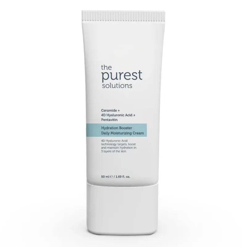 The Purest Solutions, Hydration Booster Daily Moisturizing Cream with Ceramide, 4D Hyaluronic Acid & Pentavitin - 50ml