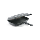 Thermo AD Granite Double Grill Pan 34 x 25 cm - Dark Gray