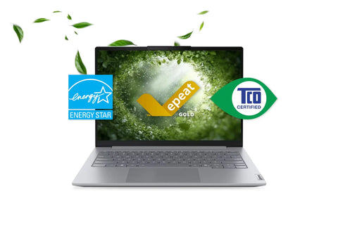لينوفو لابتوب ThinkBook 14 G8 IAL بشاشة 14 بوصة WUXGA – معالج Intel Core Ultra 5 225U، رام 16 جيجا، هارد 512 جيجا، كرت شاشة Intel Graphics، نظام DOS، لوحة مفاتيح بإضاءة خلفية عربي وإنجليزي، رمادي قطبي، ضمان سنة + حقيبة Toploader