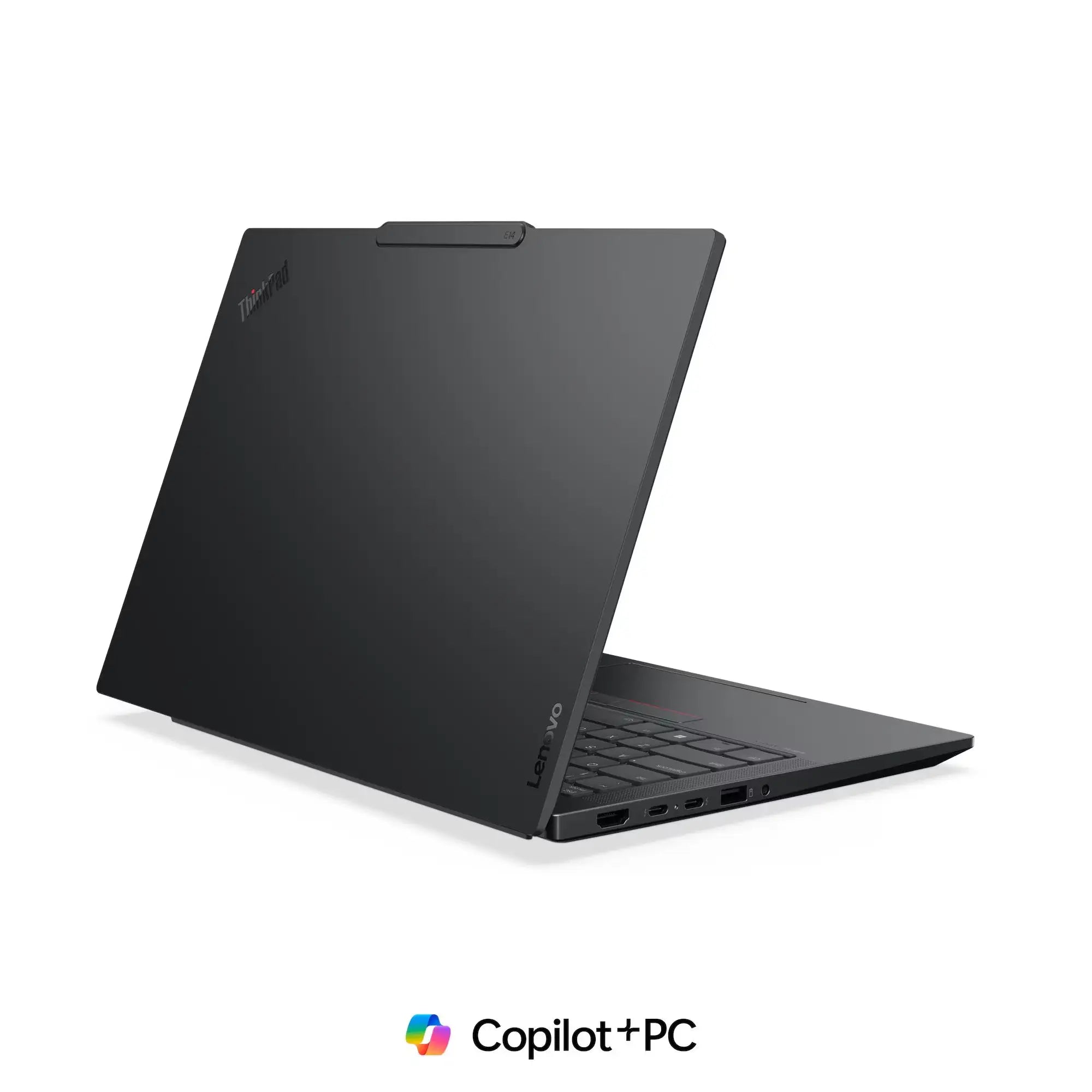 Lenovo ThinkPad E14 Gen 7 14" WUXGA Laptop – Intel Core Ultra 5 228V, 32GB RAM, 512GB M.2 SSD, Intel Arc Graphics, DOS, English/Arabic Keyboard, Black, 1-Year Warranty + Toploader Case