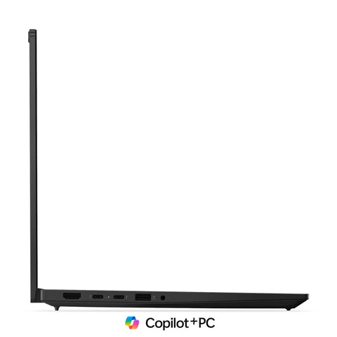 Lenovo ThinkPad E14 Gen 7 14" WUXGA Laptop – Intel Core Ultra 5 228V, 32GB RAM, 512GB M.2 SSD, Intel Arc Graphics, DOS, English/Arabic Keyboard, Black, 1-Year Warranty + Toploader Case