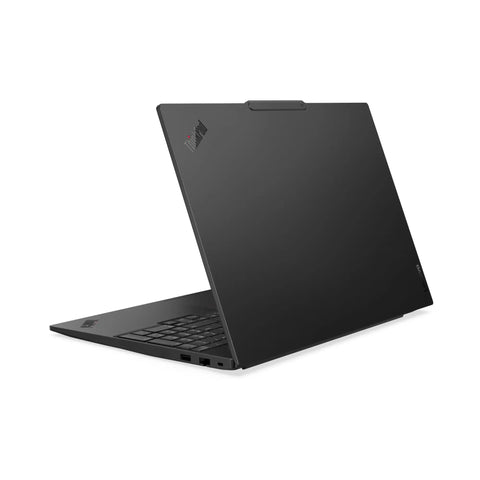 لينوفو لابتوب ThinkPad E16 Gen 3 بشاشة 16 بوصة WUXGA – معالج Intel Core Ultra 5 135H، رام 16 جيجا، هارد 512 جيجا، كرت شاشة Intel Arc Graphics، نظام DOS، لوحة مفاتيح عربي / إنجليزي، أسود، ضمان سنة + حقيبة Toploader