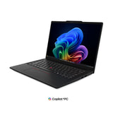 Lenovo ThinkPad T14 Gen 7 14" WUXGA Laptop – Intel Core Ultra 7 355, 16GB LPDDR5X-6800 RAM, 512GB PCIe NVMe SSD, Intel Graphics, Copilot+ PC, DOS, Arabic Keyboard, Black, 3-Year Warranty (1-Year Battery Warranty)