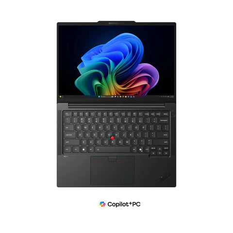 Lenovo ThinkPad T14 Gen 7 14" WUXGA Laptop – Intel Core Ultra 7 355, 16GB LPDDR5X-6800 RAM, 512GB PCIe NVMe SSD, Intel Graphics, Copilot+ PC, DOS, Arabic Keyboard, Black, 3-Year Warranty (1-Year Battery Warranty)