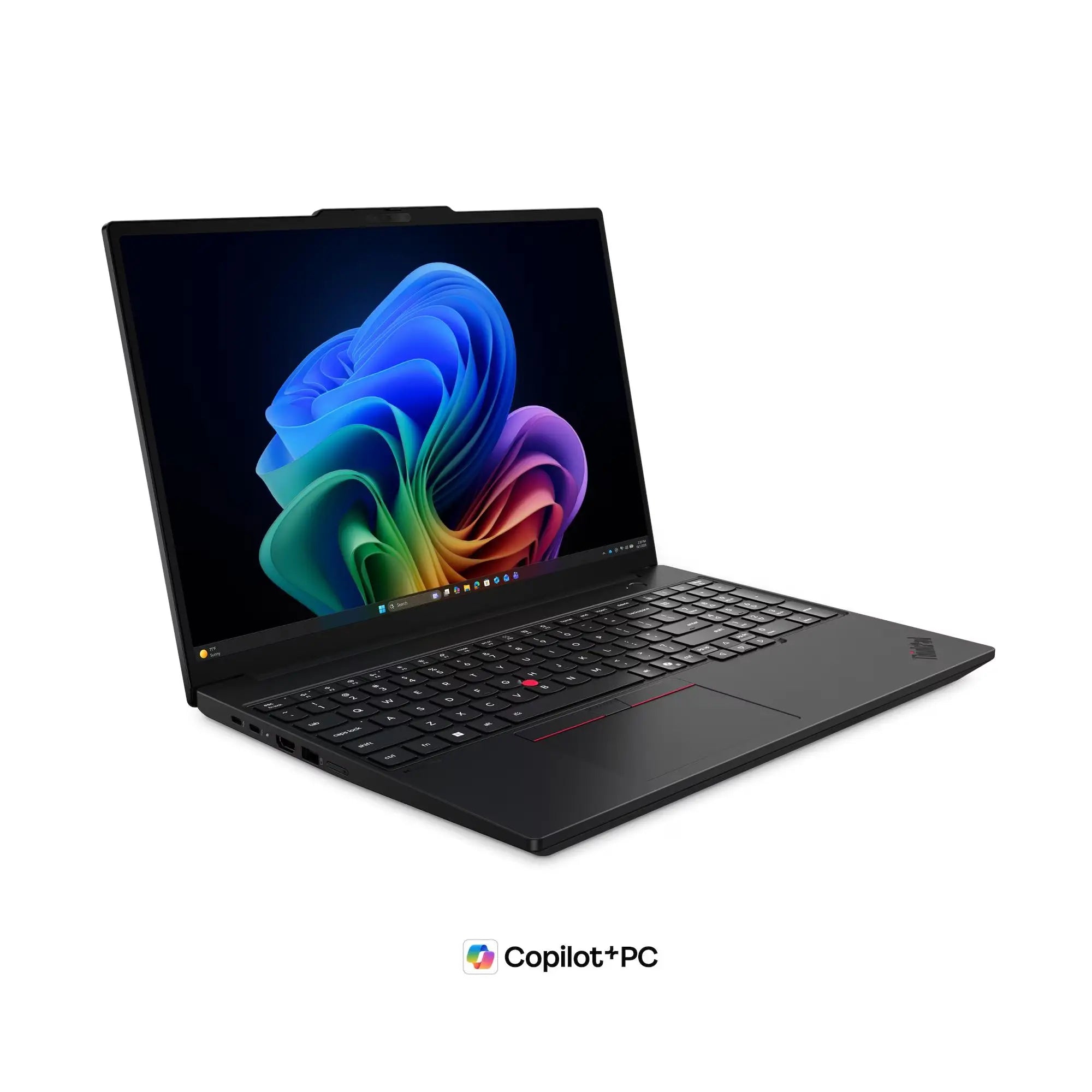لينوفو لابتوب ThinkPad T16 Gen 5 بشاشة 16 بوصة WUXGA – معالج Intel Core Ultra 5 325، رام 16 جيجا، هارد 512 جيجا، كرت شاشة Intel Graphics، يدعم Copilot+ PC، نظام DOS، لوحة مفاتيح عربي، أسود، ضمان 3 سنوات (ضمان البطارية سنة واحدة).